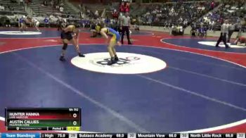 5A 152 lbs 1st Place Match - Hunter Hanna, Lake Hamilton vs Austin Callies, Mountain Home