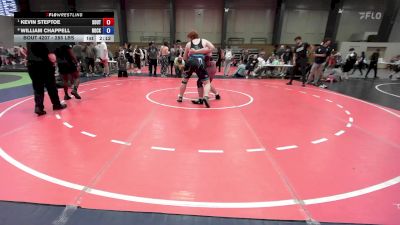 285 lbs Quarterfinal - Kevin Steptoe, South Effingham Mustang Wrestling Club vs William Chappell, Rockmart Takedown Club