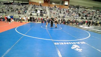 U20 Women - 57 lbs Semis - Shayna Ward, CA vs Carissa Qureshi, CA