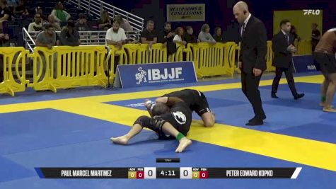 Peter Edward Kopko vs Paul Marcel Martinez 2025 Pan IBJJF Jiu-Jitsu No-Gi Championship