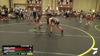 82 lbs Cons. Round 2 - Chase Larsen, Yale Street vs James Danko, SHWA