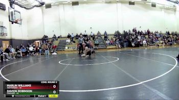 144 lbs Semis & Wb (16 Team) - Davion Robinson, Cascade vs Marlin Williams, Southmont