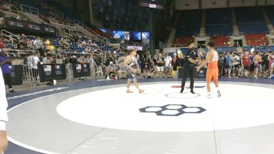 132 lbs Cons. Sub-rd Of 64 - Talon Tahdooahnippah, Oklahoma vs Damian Tebano, New York