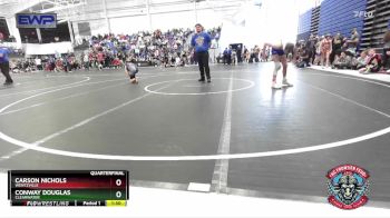 110 lbs Quarterfinal - Carson Nichols, Wentzville vs Conway Douglas, Clearwater