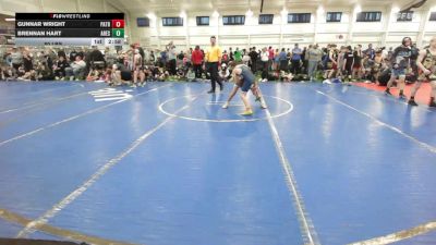80 lbs Round Robin 3 - Gunnar Wright, Patriots Wrestling Club-EL vs Brennan Hart, Ares Black-EL