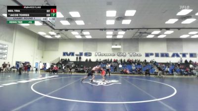 165 lbs Champ. Round 1 - Ethan Gonzalez, Lassen College vs Jared Williams, College Of Redwoods