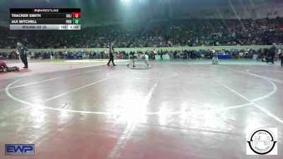 96 lbs Round Of 32 - Tracker Smith, Salina vs Jax Mitchell, Piedmont