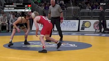 106 lbs Cons. Round 1 - Sam Westfall, Crown Point vs Reed Wicker, Delta