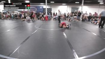 68 lbs Quarterfinal - Salvy Muccio, Pride vs Andryk Kenworthy, Iron Horse