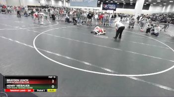 150 lbs Cons. Round 9 - Brayden Leach, Spartan Wrestling Club vs Henry Niebauer, Team Nazar Training Center