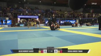 Julius Norbert Kaiser vs Joshua Ninoos Tuman 2026 IBJJF European NoGi