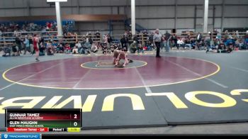 138 lbs Quarterfinal - Glen Maughn, East Minico Middle School vs Gunnar Tamez, All In Wrestling Academy