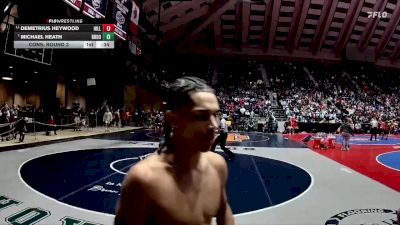 175-6A Cons. Round 3 - Michael Heath, Brookwood vs Demetrius Heywood, Hillgrove