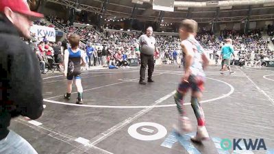 49 lbs Consi Of 4 - Carter Trammel, Tahlequah Wrestling Club vs Silas Boyd, Harrah