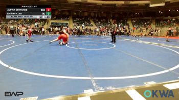 180 lbs Rr Rnd 3 - Alyvia Edwards, Wagoner Takedown Club vs Kambyr Lee, Keystone Wrestling Club