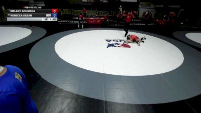 115 lbs Champ. Rd Of 16 - Melany Ahumada vs Rebecca Dezan, Upland High School Wrestling