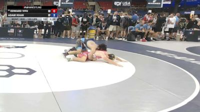 126 lbs Cons. Rd Of 64 - Edward Vitu, Ohio vs Adam Khan, New York