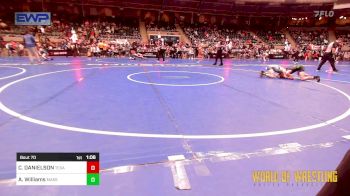 84 lbs Round Of 16 - CAMDEN DANIELSON, Texas Elite vs Anze Williams, Massa's Maniacs