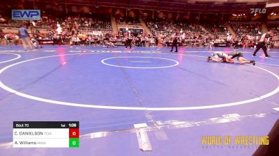 84 lbs Round Of 16 - CAMDEN DANIELSON, Texas Elite vs Anze Williams, Massa's Maniacs