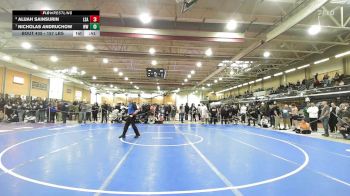 157 lbs Consolation - Alijah Sainsurin, La Salle Academy vs Nicholas Andruchow, West Warwick