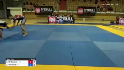 Anthony De-Oliveira vs Ashley Williams 1st ADCC European, Middle East & African Trial 2021