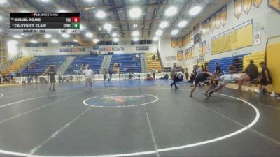165 lbs Cons. Semi - Miguel Rojas, SpartanRTC@LHP vs Calvyn St. Clair, Fox Trained