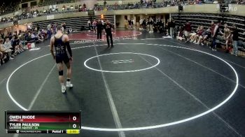 127 lbs Round 1 (4 Team) - Owen Rhode, Anoka vs Tyler Paulson, LaCrosse Aquinas