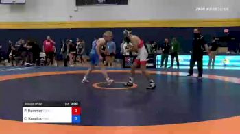 60 kg Round Of 32 - Peter Hammer, Texas vs Conor Knopick, MWC Wrestling Academy