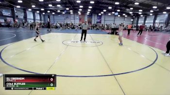80 lbs Rd# 5- 3:45pm Friday Final Pool - Eli Oberheim, M2TCNJ vs Cole Buffler, PA Silver