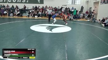 157 lbs Cons. Semi - Tanner Thirkill, Florence vs Marvin King, Grissom Hs