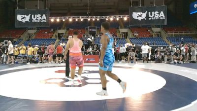 285 lbs Champ. Rd Of 32 - Evans Caceres, Florida vs Michael Carter, Michigan