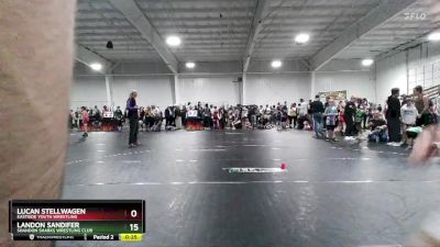 70 lbs Round 4 - Brantlee James, Summerville Takedown Club vs Liam Hoeft, Mighty Warriors Wrestling Acad