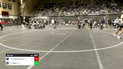 165 lbs Round Of 16 - Mitchell Mesenbrink, Penn State vs Carter Baer, Binghamton