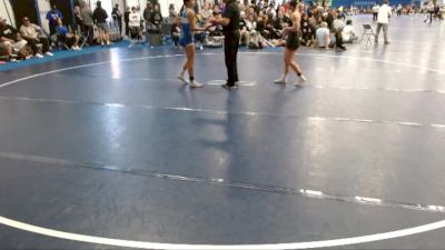 117 lbs Champ. Round 2 - Charlotte Pedroza, Unattached vs Carissa Hersom, Wartburg