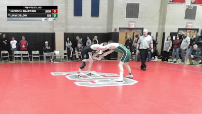 144 lbs Round Of 16 - Jackson Dalessio, Longmeadow vs Liam Dillon, Marshfield