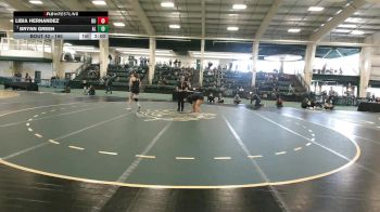 160 lbs Champ. Round 1 - Brynn Green, Albion vs Libia Hernandez, Davenport University
