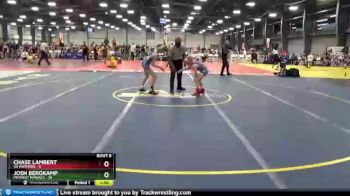 88 lbs Round 3 - Josh Bergkamp, Midwest Maniacs vs Chase Lambert, VA Hammers