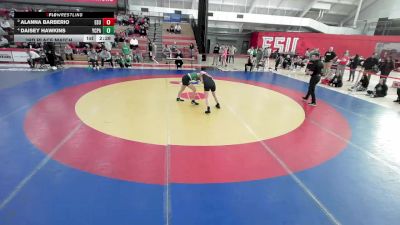 110 lbs 3rd Place Match - Daisey Hawkins, York vs Alanna Barberio, East Stroudsburg University