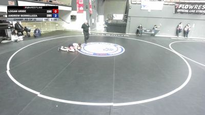 67 lbs Champ. Rd Of 32 - Logan Uribe, Southwest Stallions Wrestling Club vs Andrew Berrelleza, Savage House Wrestling Club