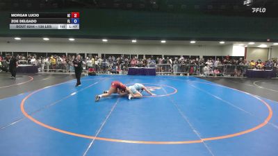 138 lbs Round Of 32 - Morgan Lucio, AZ vs Zoe Delgado, FL