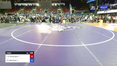 142 lbs Consolation - Victoria Alvarado, NY vs Dulcy Martinez, CA