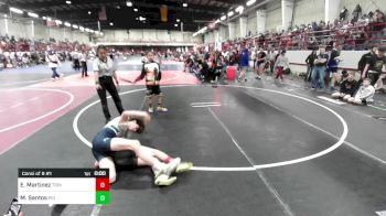 126 lbs Consi Of 8 #1 - Eric Martinez, Trinidad WC vs Max Santos, Rio Rancho