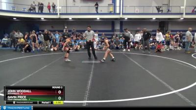 88 lbs Round 2 (8 Team) - John Woodall, Doughboys vs Gavin Price, Team Germantown