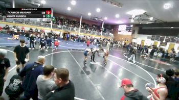 138 lbs Champ. Round 2 - Cannon Meagher, Kamiakin vs Oliver Russell, Chiawana