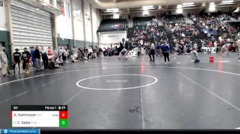 197 lbs Cons. Round 1 - Cameron Baker, Kentucky Wesleyan vs Kolton Kammeyer, Midland (Neb.)