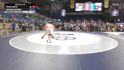 285 lbs Semis - Noah Larios, CA vs Rhodes Molenda, OK
