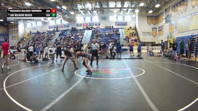 100 lbs Cons. Round 4 - Hadassa Majano Herrera, Winter Springs High School vs An`Jelisse Rijos, SOWA
