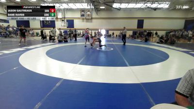 157 lbs Round Of 16 - Jason Gautreaux, Savage Wrestling Academy vs Dane Raveis, South Side Wrestling Club