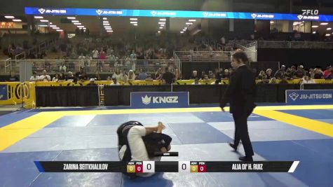 Alia Di' H. Ruiz vs Zarina Seitkhalilov 2025 Pan Kids Jiu-Jitsu IBJJF Championship