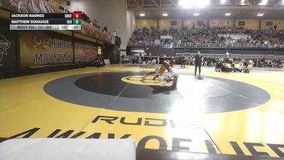 157 lbs Consi Of 16 #1 - Jackson Barnes, St. Mark's School Of Texas vs Matthew Donahue, Our Lady Of The Rosary